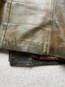 Leather chiodo