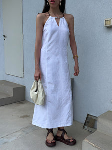 Linen vintage dress