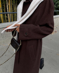 Brown chocolate coat