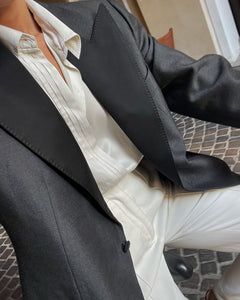 Tuxedo grey  blazer