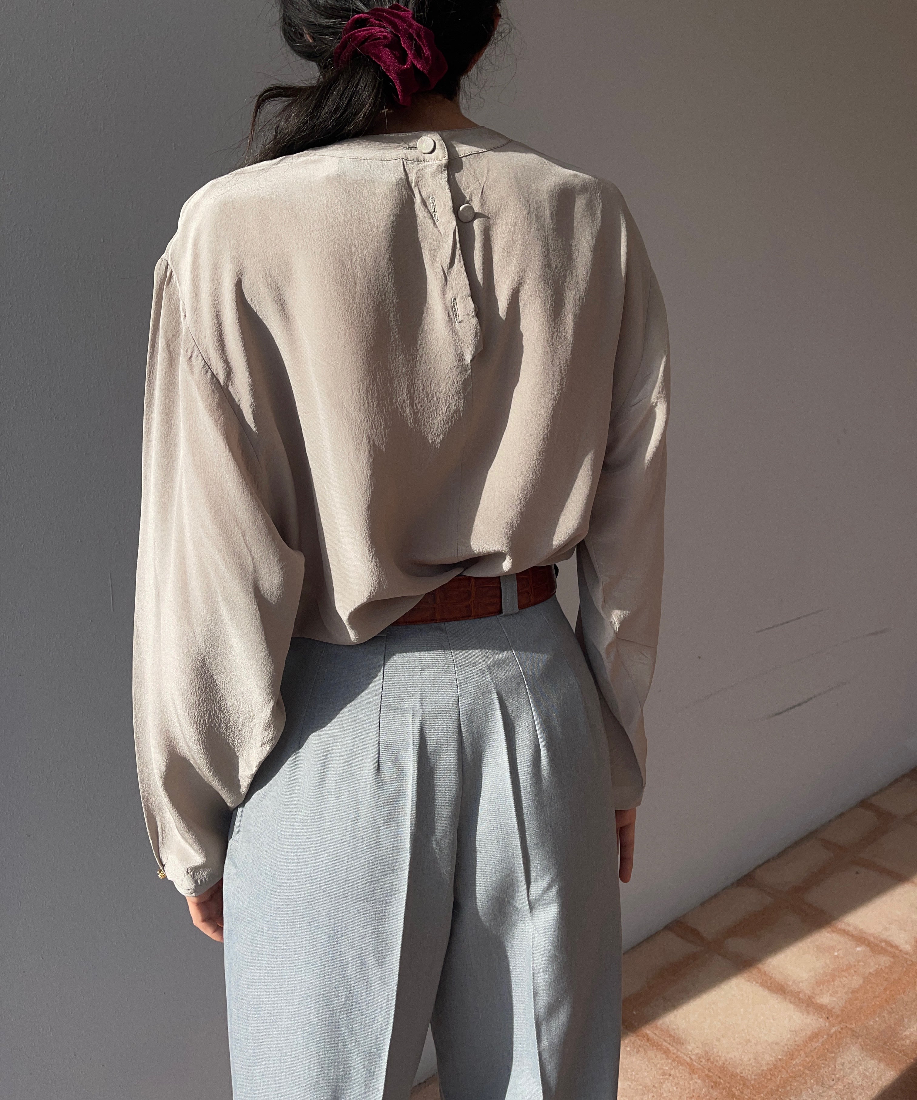 Pantaloni 👖 grigi vintage