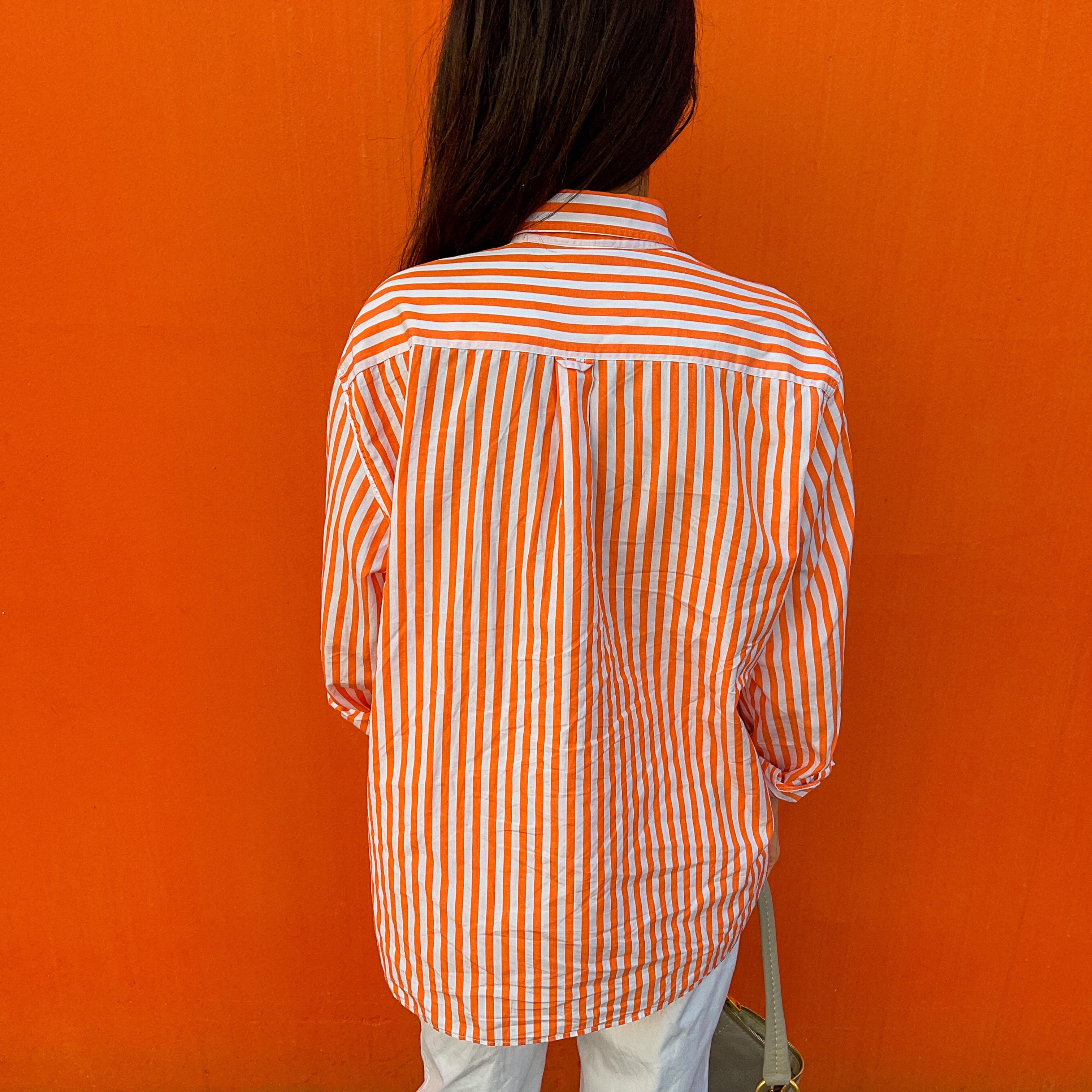 Camicione Orange stripes