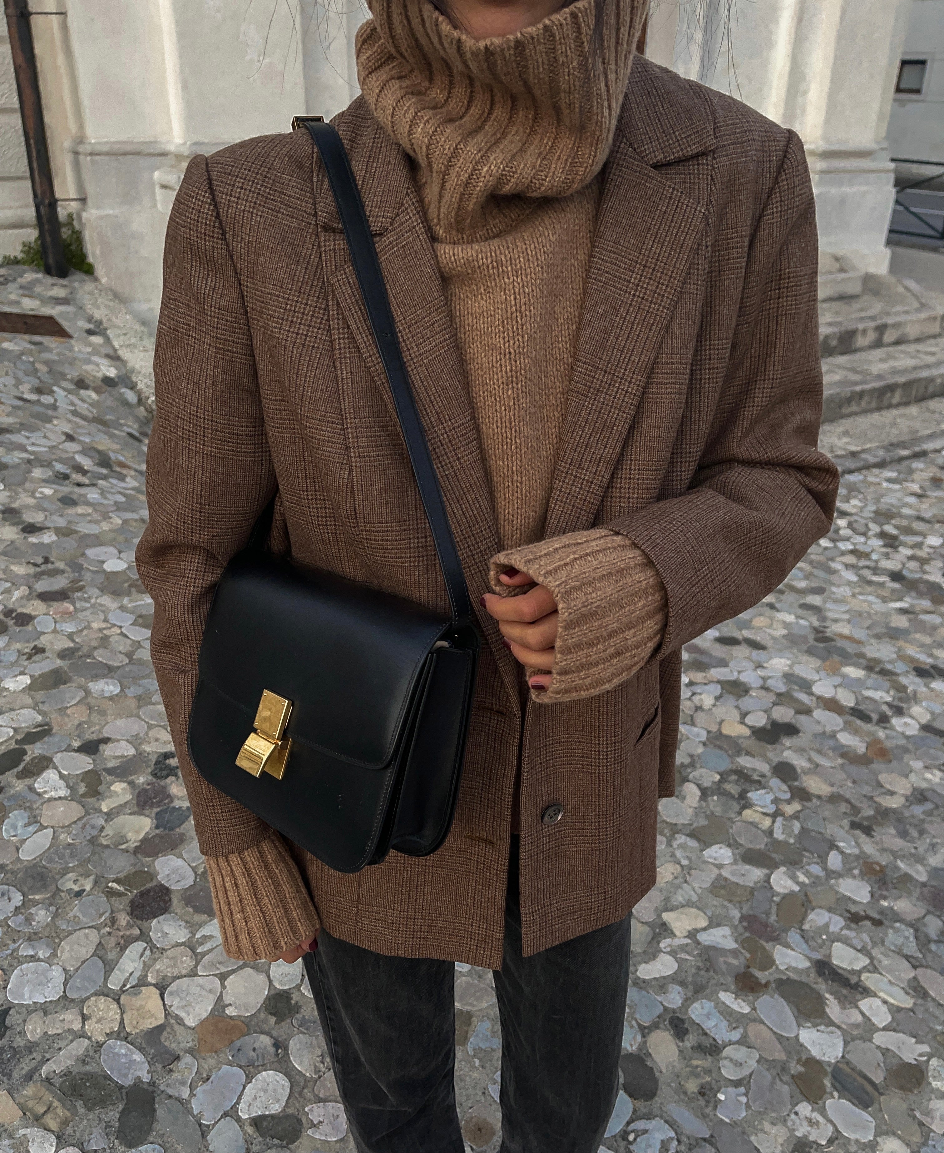 Brown blazer