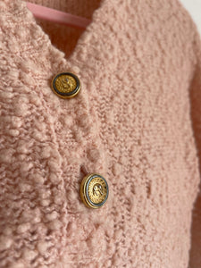 Versace cardigan medusa buttons