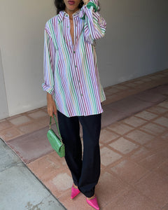 Multicolor striped shirt