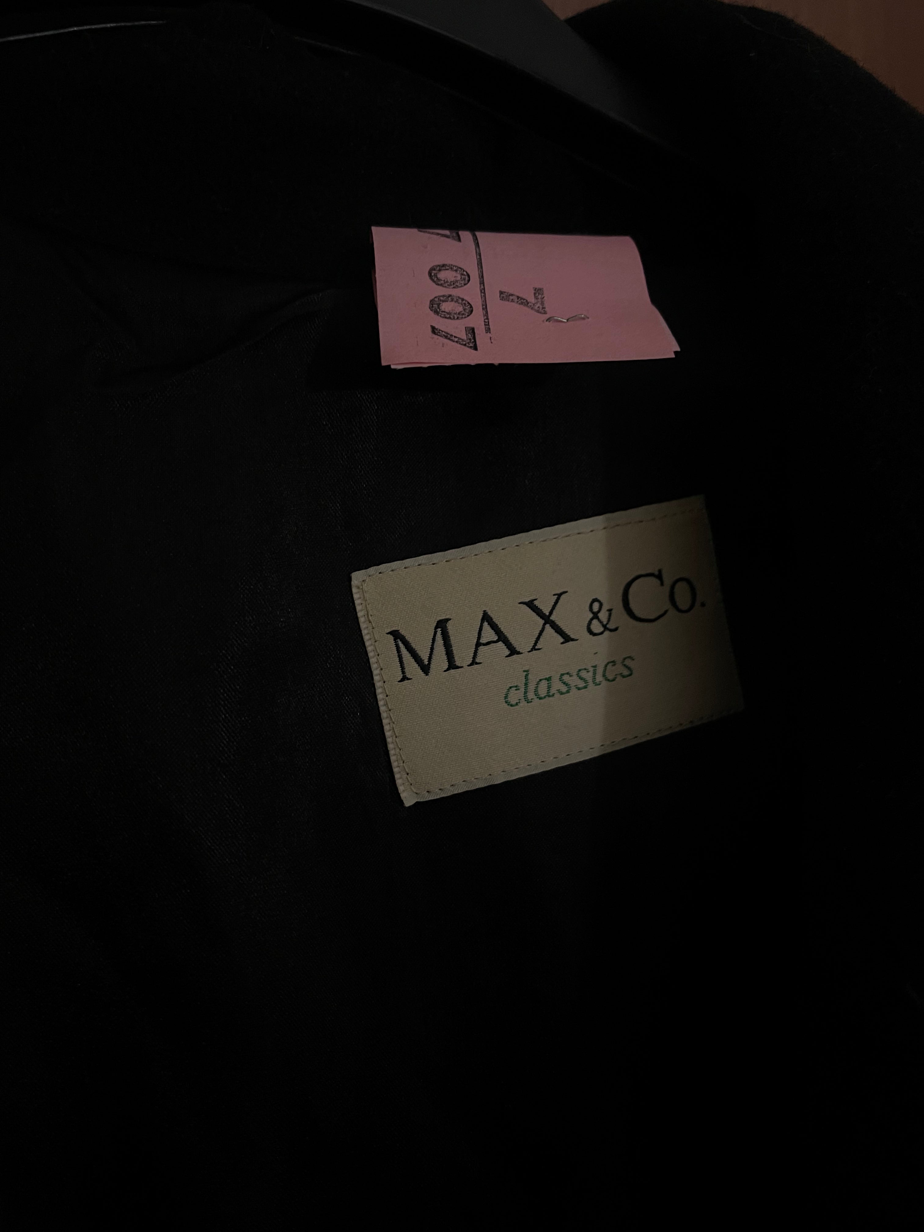 Max & co black coat